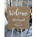 Hire Welcome Board With Easel